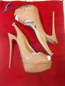 Christian Louboutin Lady Peep Sling